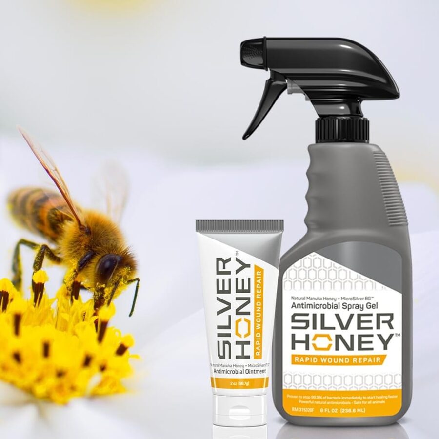 Absorbine Silver Honey spray brūcēm 236ml
