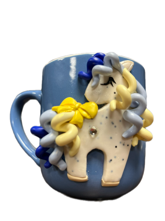 Krūzīte baby blue vienradzis