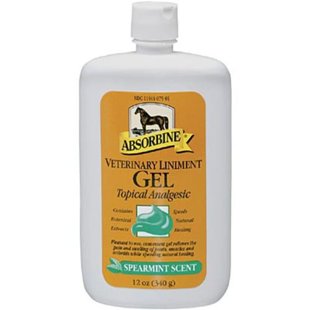 Absorbine Veterinary Liniment Gel (A soothing liniment gel for temporary soreness)